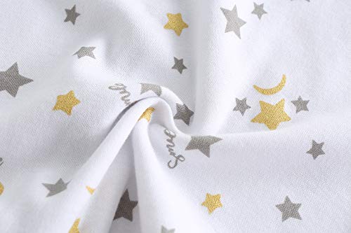 Image of Newborn Baby Boy Girl Organic Cotton Bodysuit Long Sleeve Jumpsuit 3-Pack Outfits Clothes,0-24Months