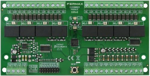 Module d'extension Fermax Extension Ac-Max 8 E, S Exp8-Io rail DIN