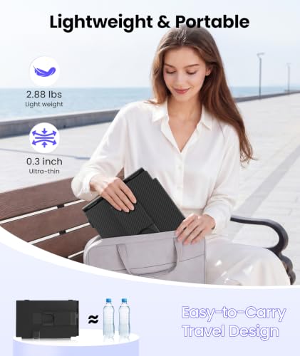 Image of Synnov Laptop Screen Extender, 15.6 inch 1080P FHD Detachable & Portable Dual Monitor for 14-17.3 inch Laptops, Plug & Play Travel Monitor Extender Built in Speakers for Wins /Mac /Chrome /Android
