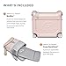 JetKids by Stokke Travel Bundle, Pink - Includes Kid’s Ride-On Suitcase & In-Flight Bed + Adjustable, Lightweight & Expandable Crew BackPack - Travel Essentials for Kids - Best for Ages 2-7