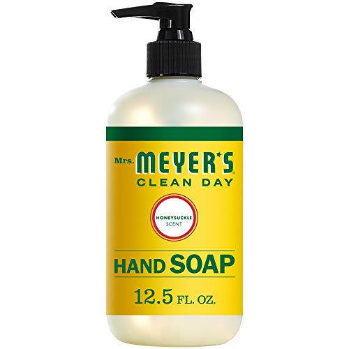 Mrs Meyers Clean Day Liquid Hand Soap Honeysuckle 12.5 oz