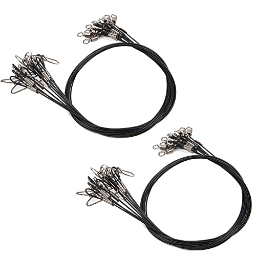 Fishing Wire Line Leash de Acero para Pescar 20 Unid. miniatura 7