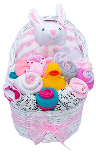 New Baby Bassinet Gift Set (Pink)