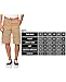 Southpole Big Boy's Belted Ripstop Basic Cargo Shorts Dark Grey As, 16