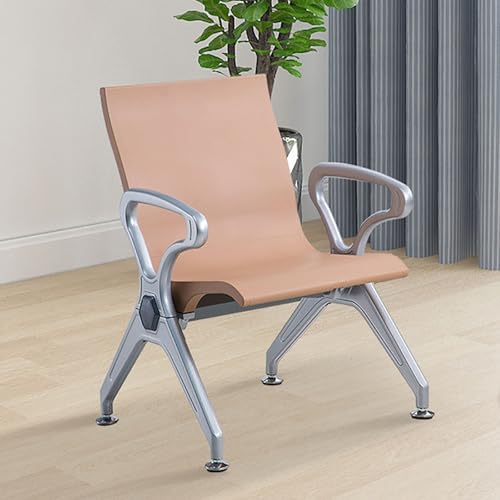 Wartezimmerstuhl mit Rückenlehne und Armlehnen, komfortable Büro -Gastempfangsbank, langlebige Möbel für Klinik, Krankenhaus, Salon, Bank, Flughafen Lobby
