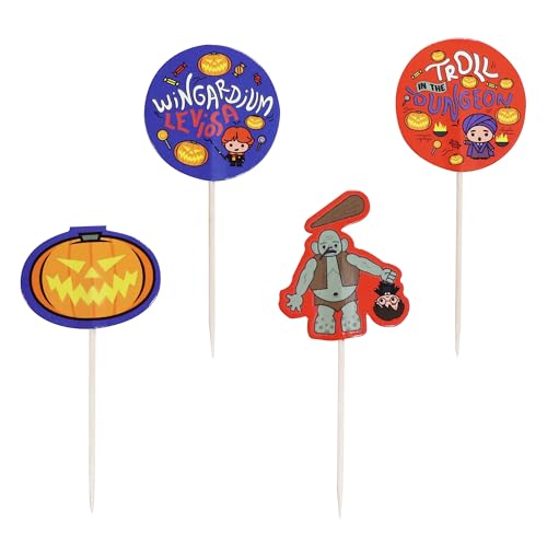 PME Harry Potter Cupcake Cases & Topper Set of 24, Troll in The Dungeon, Multicolor - Image 2