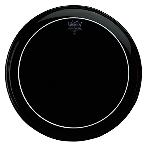 Remo ES0612PS Ebony Pinstripe Drum Head, 12-Inch