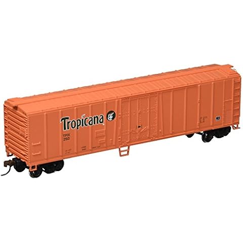 Bachmann Industries 50' Steel Reefer - Tropicana Orange (HO Scale) Cover
