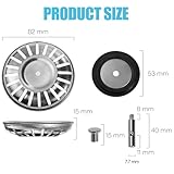 Zoom IMG-1 galenecx tappo lavello cucina 82mm Zoom IMG-1 galenecx tappo lavello cucina 82mm