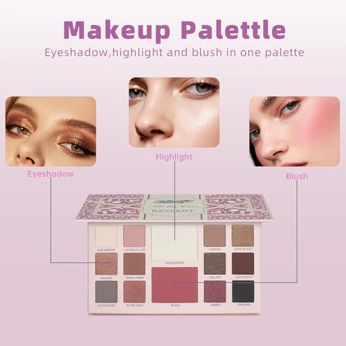 Makeup Kit for Women Teen Girls Full Kit Makeup Sets for Teens Eyeshadow Makeup Gift Set fo Women Teenagers Christmas Makeup Kits for Teens - Image 4