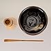 Matcha Bowl Whisk and Scoop Set 21oz Porcelain Matcha Bowl With Bamboo Whisk and Scoop 3 Pieces Japanese Tea Ceremony Kit Set (Red Black)