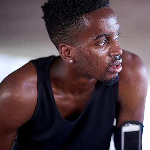 Jstyle 4-7MM Magnetic Earrings for Men Women Shiny Round Cubic Zirconia Stud Earrings for Non-Pierced Ears Hypoallergenic Stainless Steel Fake Earrings Not Easy to Fall off3