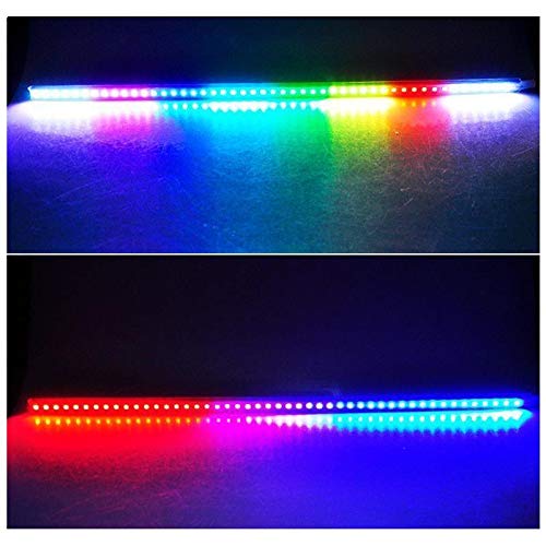 Xotic Tech 1X Underglow Rgb Multi-Color Strobe Strips Light Knight Rider W/Remote Control 24" 48-Smd… #TOP6
