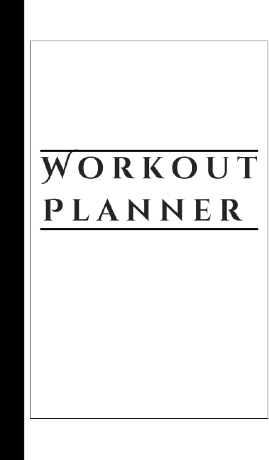 Workout Planner: for every training | DinA5 | classic design