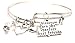 Sisters Are the Perfect Best Friends Adjustable Wire Bangle Bracelet
