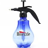 Garden Sprayer By Hosezzle - Multi-color Garden Hose Sprayer - Adjustable Garden Pump Sprayer - Garden Pressure Sprayer That Is Made with Premium Quality Plastic and Metal Materials (Blue)