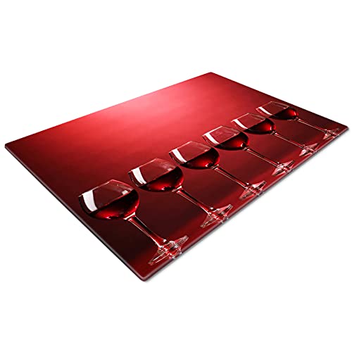 Chopping Boards | Glass Worktop Savers | Worktop Protectors Heat Resistant | Catering Chopping Boards | Chopping Boards Glass | Large Chopping Board | Red Wine Cool Funky