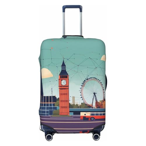 Housse de valise EdWal XL grand format lavable pour protection de bagage soute