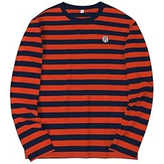 Orange Navy Blue-long Sleeve