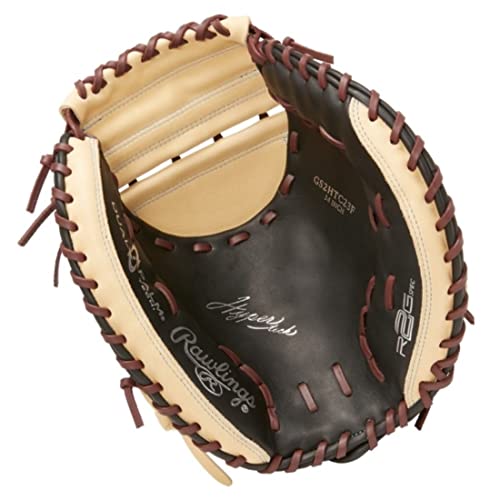 ローリングス(Rawlings) 野球用 大人用 ソフトボール 男性専用 HYPER TECH R2G COLORS [キャッチャー用] サイズ 34 GS2HTC23F ブラック/キャメル 右投げ用 2枚目