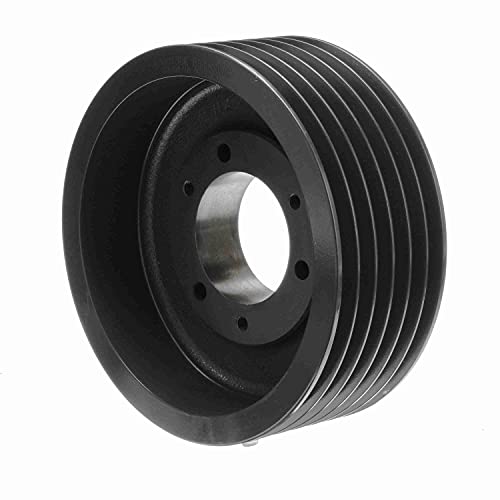 Browning 65V1130E Q-D Sheave, Cast Iron, 6 Groove, 5V Belt, Uses E Bushing