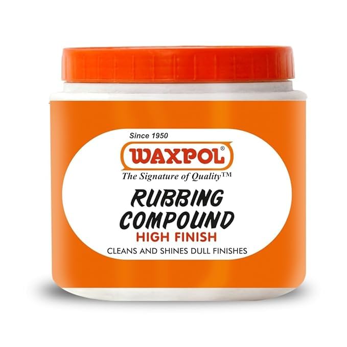 Professional Rubbing Compound, 500g, Paint Scratch and Swirl Remover, High Gloss Finish