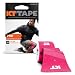 KT TAPE PRO Synthetic Elastic Kinesiology 20 Pre-Cut 10-Inch Strips Therapeutic Tape, Hero Pink