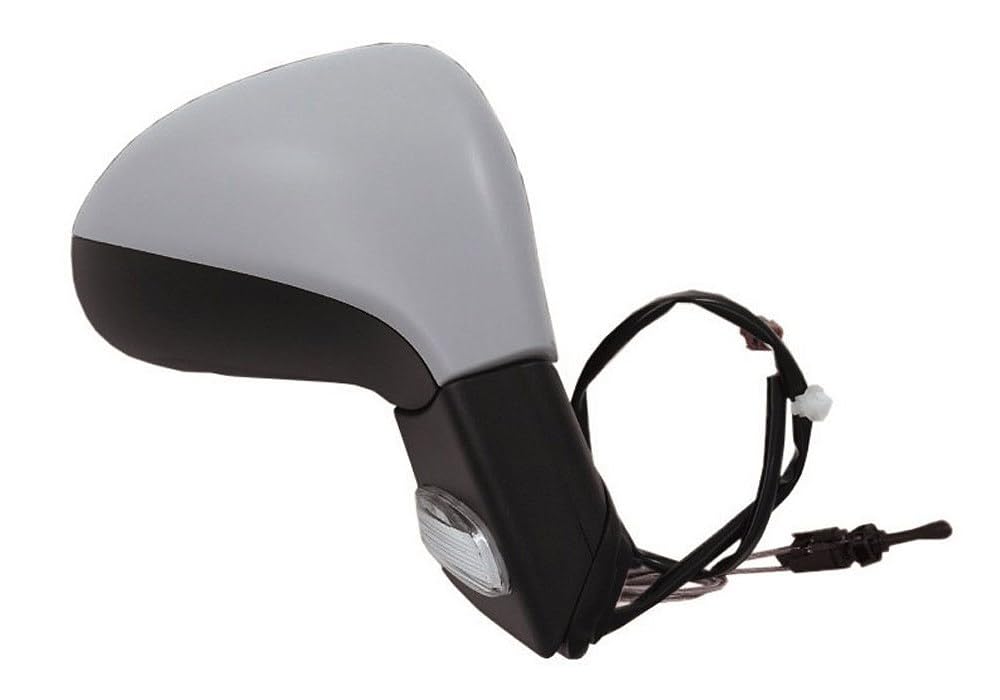 Alkar 6165284 Outside Complete Mechanical Primed Convex Mirror with Temperature Sensor/Blinker