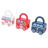 TARSHYRY Lock and Key Toy, Teclas de Juguete Llaves para Niños Pequeños con Llave PP Plass para el Juguete de Educación