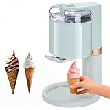 Eismaschine - Automatische Mini Soft Serviermaschine für Zuhause, DIY Dessert Maker, leicht zu reinigen, kompaktes Gerät für Küche, Bar, Café