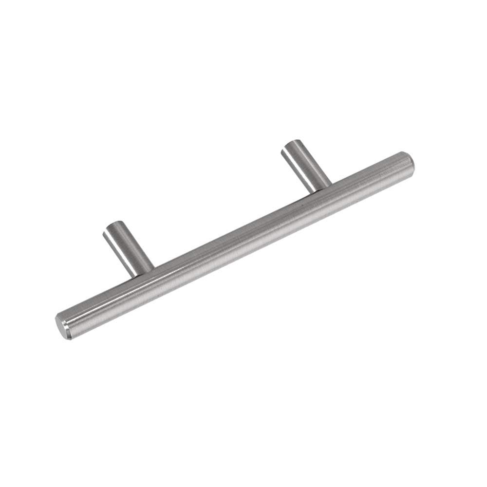Access Hardware T Bar Kitchen Cabinet Door Handle Brushed Nickel Finish (Sn1)