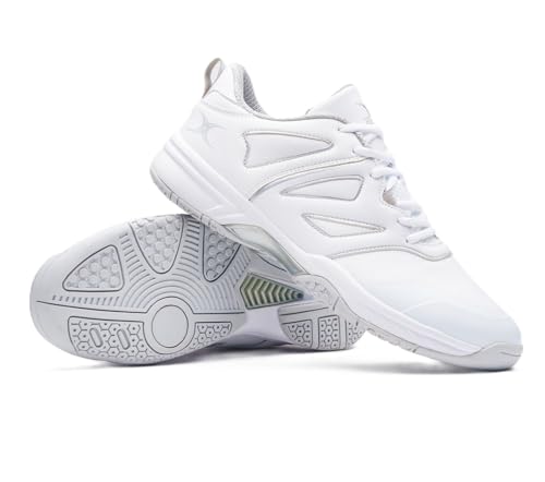Gilbert Volt Netball Shoes Womens White/Silver 6 UK
