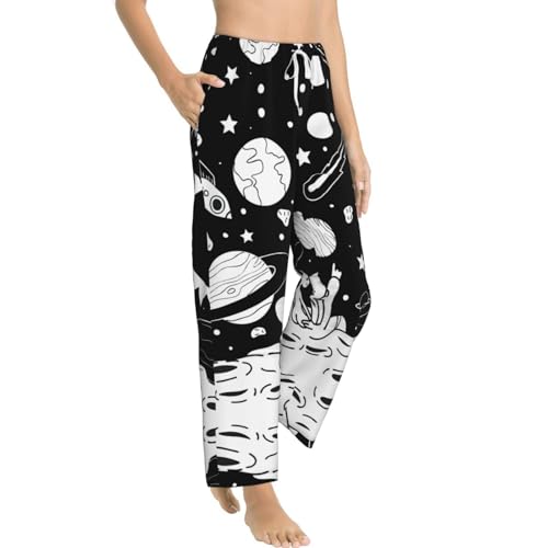 Pantalon de nuit confortable extraterrestre ample et doux - 2