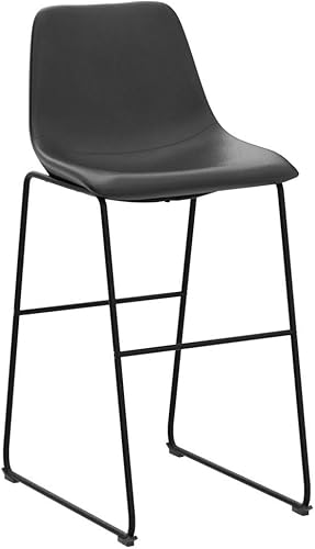 Miniatura 49 de TAVR Juego de 2 sillas de comedor, taburetes de altura de mostrador sin brazos con respaldo que soporta hasta 500 libras para el hogar, cocina,