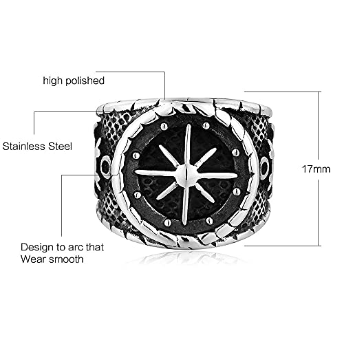 Image of Moneekar Jewels 18k Stainless Steel Ring for Men and Women
