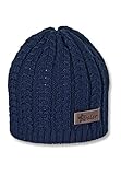Sterntaler Unisex Baby Strickmütze StrickMütze, Marine, 51 EU