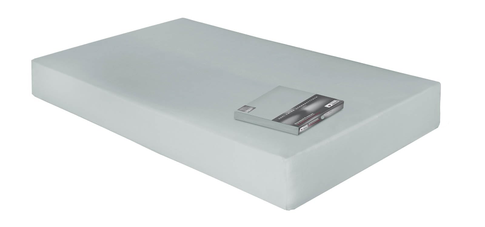 Dormabell Premium Spannbetttuch für bis zu 30cm hohe Matratzen, veredelte Mako-Baumwolle für vollendeten Schlafgenuss, elastisch | Blickdicht | bügelfrei | langlebig, (Silber | 150x200 cm)