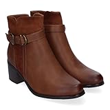botines niña talla 39 Botines de Mujer, Comodos y Elegantes con Detalle de Hebilla