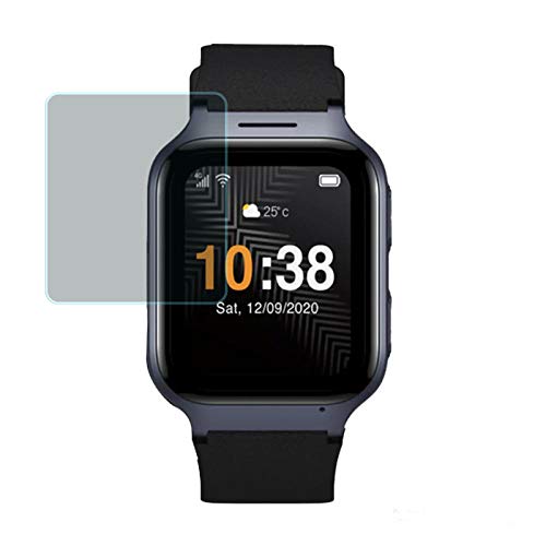 RUMPERS 9H ScreenGuard FOR TCL MoveTime Family Watch MT43A EDGE TO EDGE  FIBER FILM Unbreakable Screen Guard for your SmartWatch PACK OFF 2 :  Amazon.in: Electronics