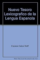 Nuevo Tesoro Lexicografico de la Lengua Espanola 0828823227 Book Cover