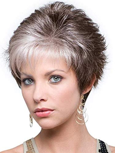 Zoe Wig Color Harvest Gold - Rene of Paris Wigs Short Pixie Style Flick Layers Average Cap Modern Hair Bundle MaxWigs Hairloss Booklet
