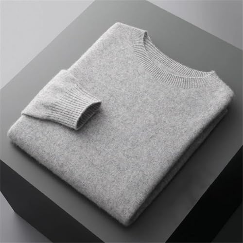 Men's Wool Sweater Autumn Winter Thickened Warm Cashmere Knitted Pullover2