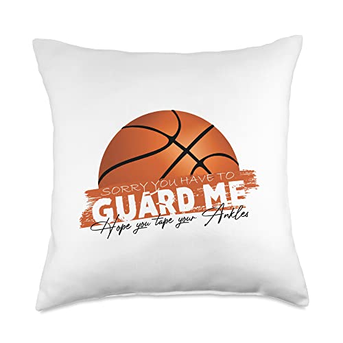Basketball Moves Baller Game Hoop Throw Pillow