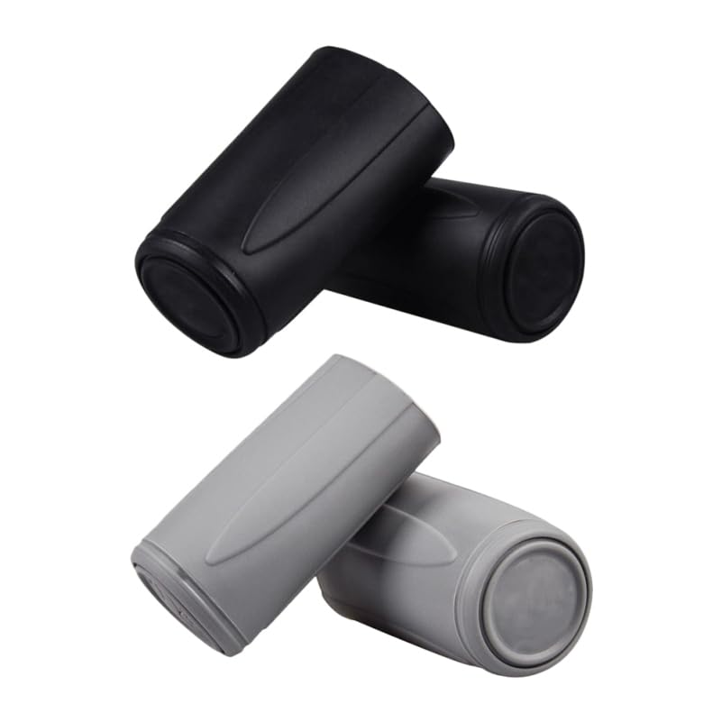 WHAMVOX 4Pcs Microphone Silicone Bottom Sleeve Anti-rolling Cover for Handheld Microphones Durable Anti-drop Protection Sleeve Mic Bottom Rod Sleeve for Enhanced Grip