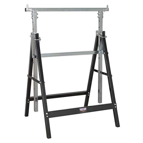 Tréteau pliable réglable en hauteur charge 100kg pour garage