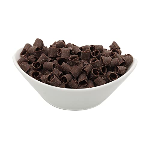 Dark Chocolate Shaved Curls, OliveNation Dark...