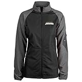 Dunbrooke NFL Jacksonville Jaguars Lady Hurricane Lightweight Windbreaker Jacket with Embroidered NFL League Team Logo for Women, WhiteX-Large
