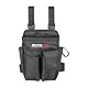 Holster Bag – Robuste Werkzeugtasche Gürtel | Gürteltasche für Elektriker, Handwerker, Bauarbeiter, Zimmerer & Heimwerker | Praktischer Werkzeug Organizer 28x28cm