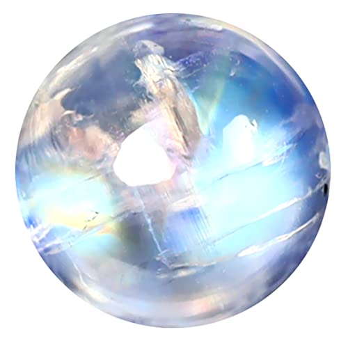 Pierre de lune authentique AAA sans imperfection cabochon rond de 7 mm
