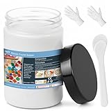 Mosaic Grout for Crafts โ White Quick-Dry Crystal Tile Grout, Ready-to-Use Caulking Agent for DIY Glass Art, Handmade Gifts & Mosaic Kit Supplies (1000g)